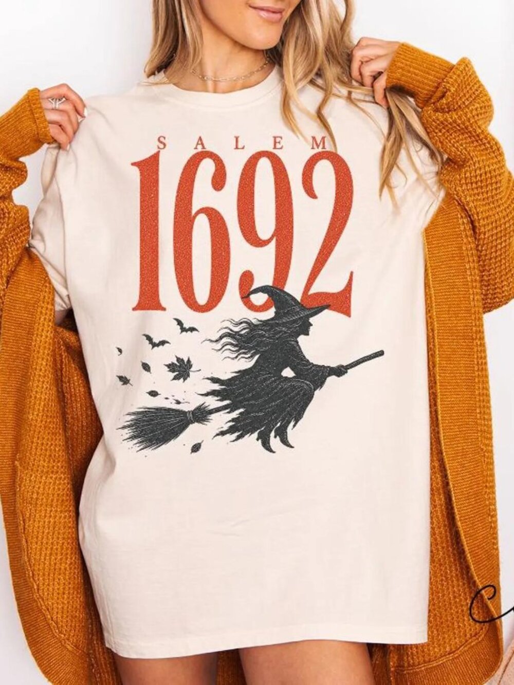 Salem 1692 Witch Shirt, Halloween Graphic Tee, Witchy Retro T-Shirt